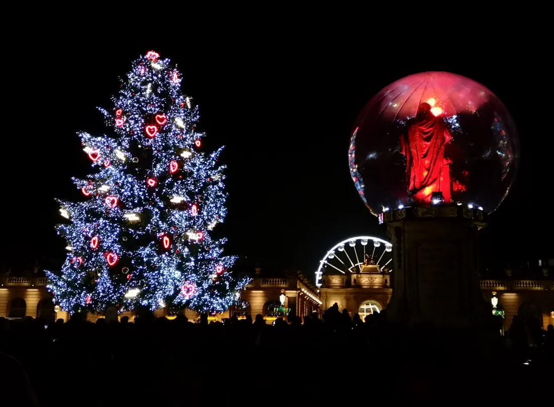 Le sapin de la place Stanislas en 2020